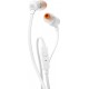 JBL T110 auriculares para móvil Binaural Dentro de oído Blanco Alámbrico JBLT110WHT